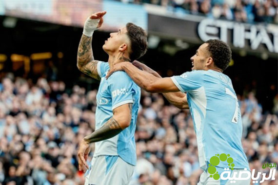 الدوري الإنجليزي : مانشستر سيتي يحسم مباراة الثمانية اهداف امام سندرلاند